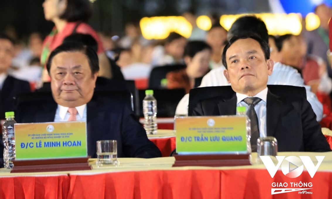 Phó Thủ thướng Chính phủ Trần Lưu Quang tham dự tại Lễ khai mạc Festival Quốc tế ngành hàng lúa gạo Việt Nam - Hậu Giang 2023