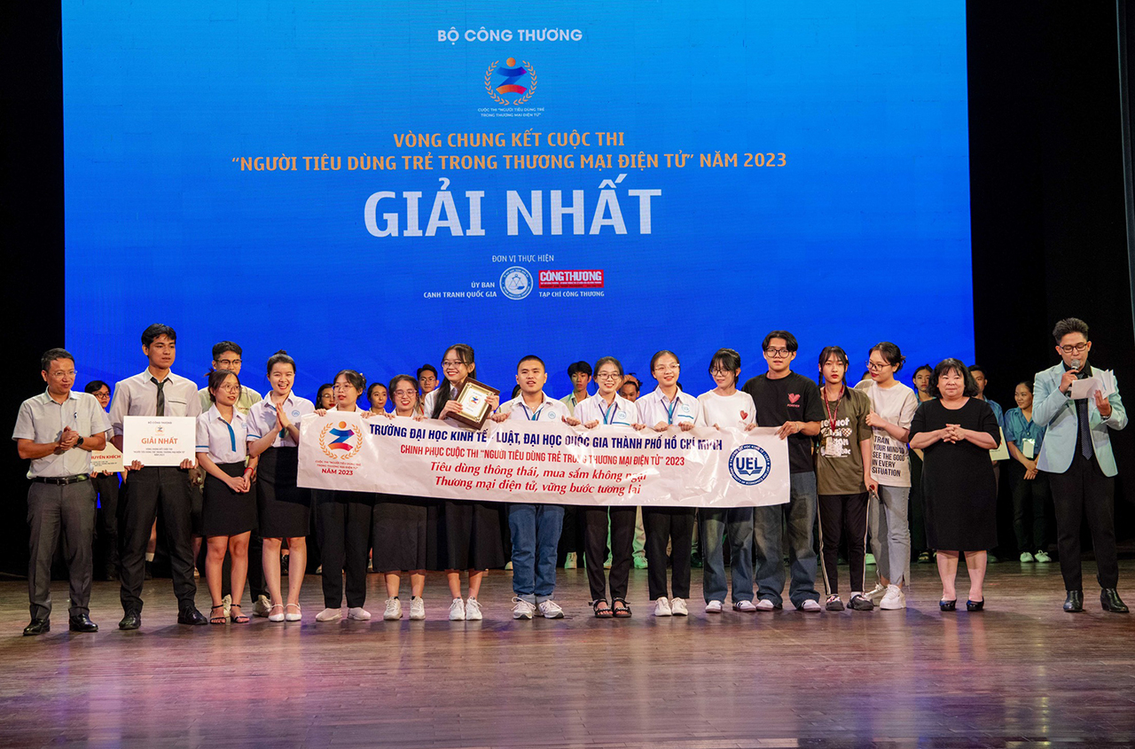 Trường Đại học Kinh tế-Luật, Đại học Quốc gia TP. Hồ Chí Minh giành giải Nhất cuộc thi