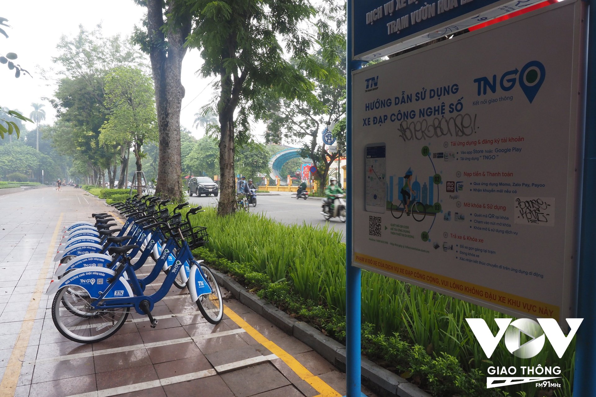 Cuối tháng 8/2023, 1.000 xe đạp công cộng do Tập đoàn Trí Nam cung cấp đã chính thức ra mắt tại Hà Nội.