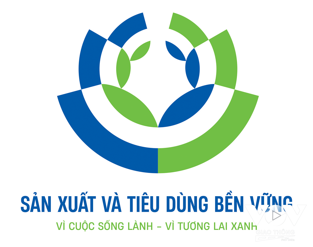 Tác phẩm đạt Giải Nhất Cuộc thi logo và slogan về sản xuất và tiêu dùng bền vững