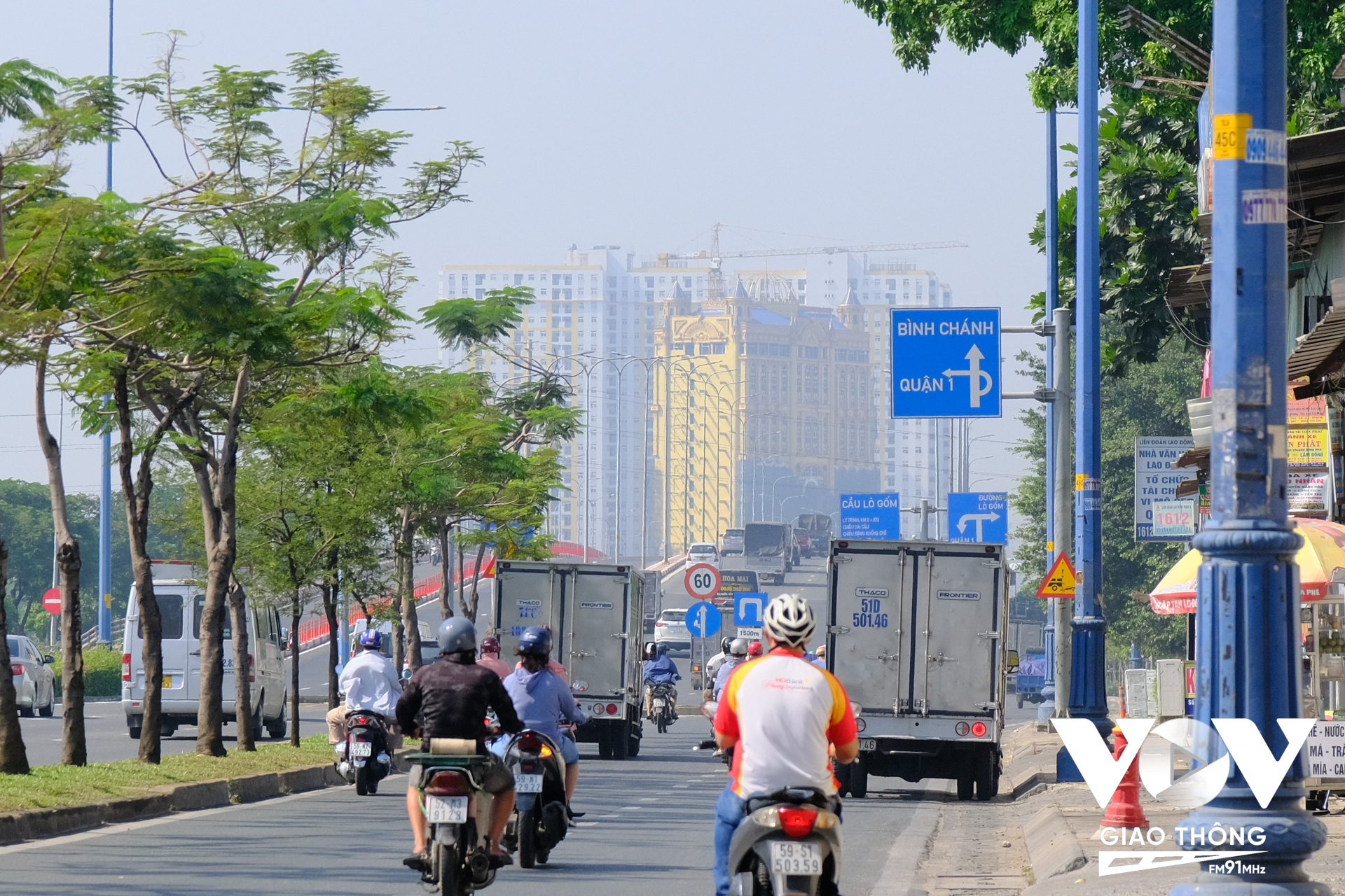 Huyện Bình Chánh TP.HCM là một trong những nơi có mức ô nhiễm không khí cao.