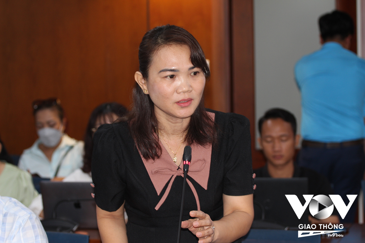 Bà Huỳnh Lê Như Trang, Phó Giám đốc Sở Lao động - Thương Binh và Xã hội TP.HCM