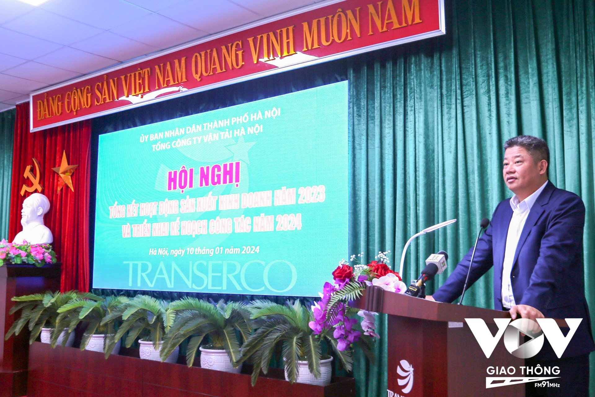 Phó Chủ tịch UBND TP Hà Nội Nguyễn Mạnh Quyền phát biểu chỉ đạo tại hội nghị