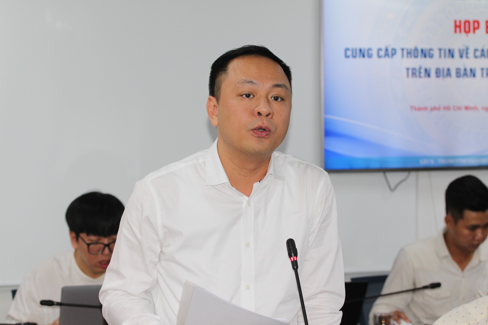Ông Nguyễn Hải Nam, Phó Chánh Văn phòng Sở Y tế