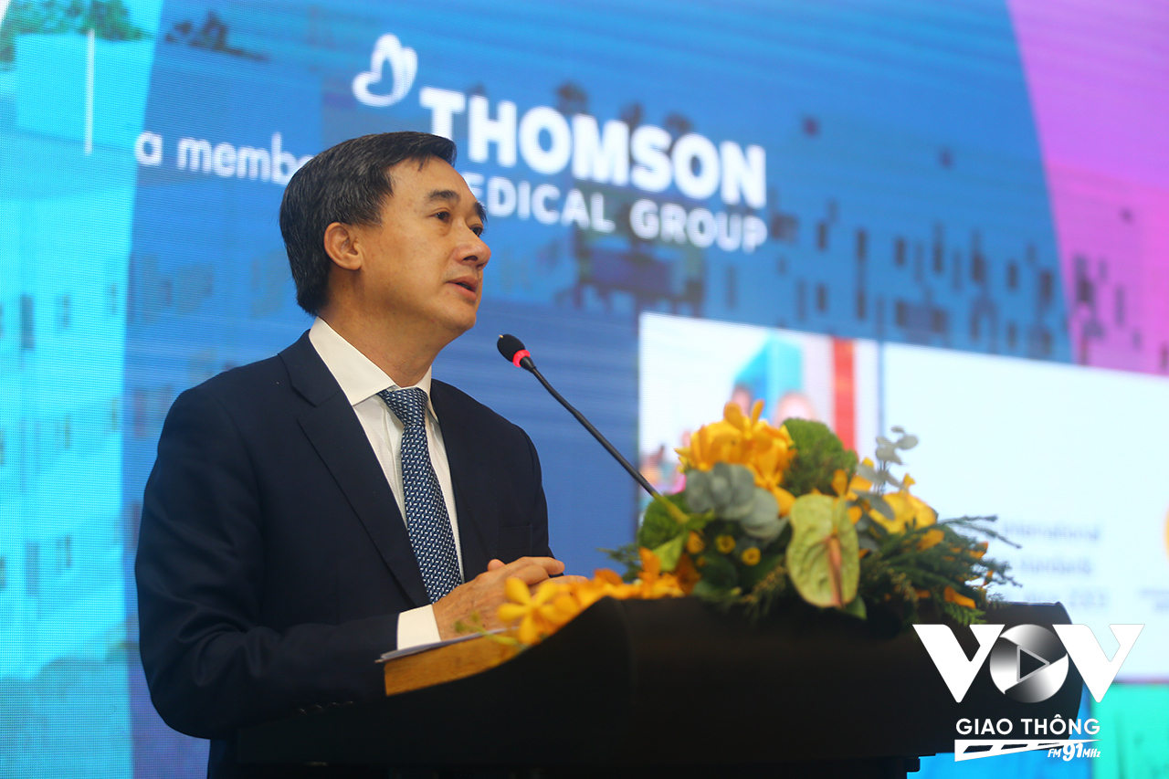 GS.TS Trần Văn Thuấn - Thứ trưởng Bộ Y Tế phát biểu