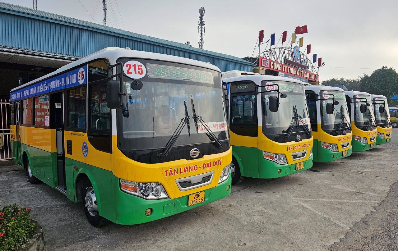 Tuyến buýt 215 Hà Nội - Nam Định chính thức khai thác từ ngày 26/1 - Ảnh chinhphu