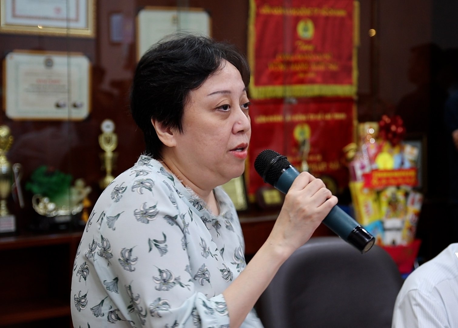 Bà Phạm Khánh Phong Lan - Giám đốc Sở An toàn thực phẩm TP.HCM