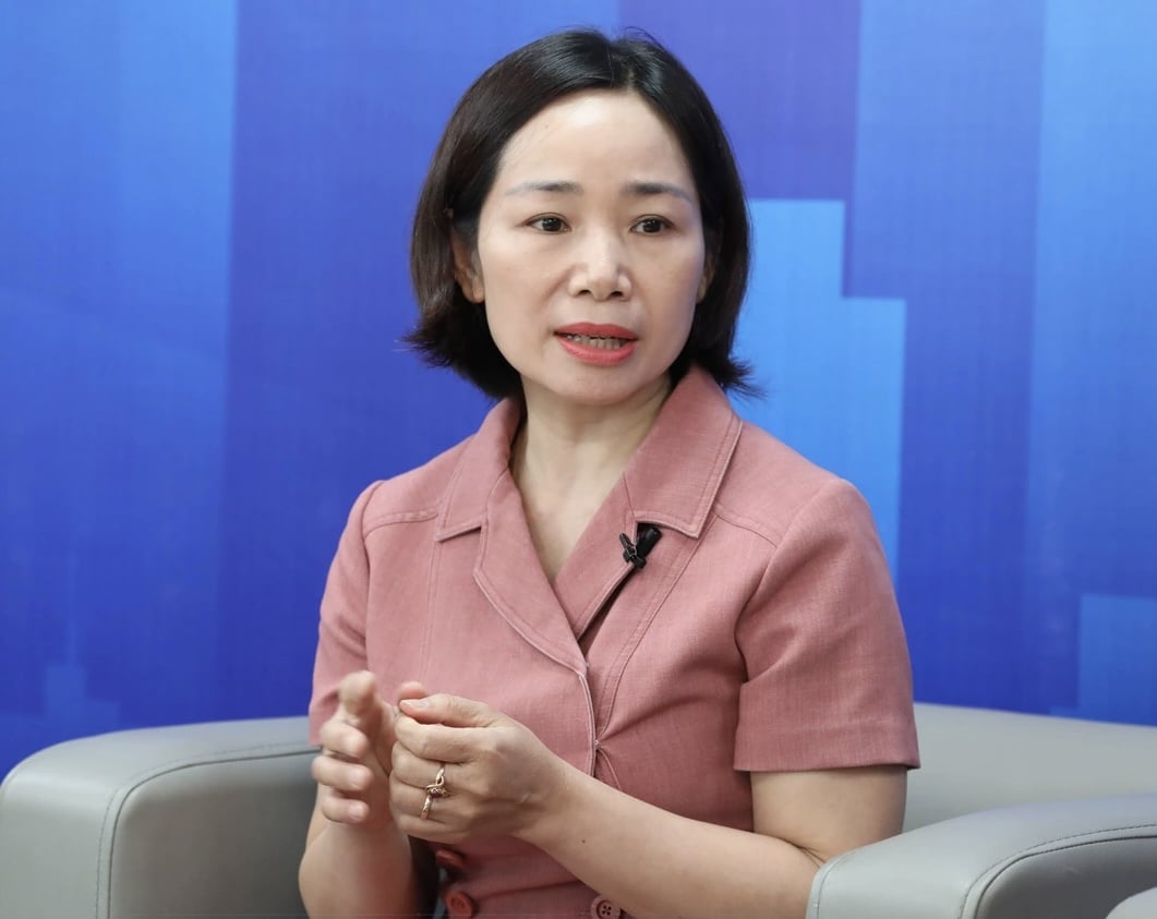 Bà Vũ Thị Thanh Liễu, Phó Giám đốc Trung tâm dịch vụ việc làm Hà Nội.  (Ảnh: Dân trí)