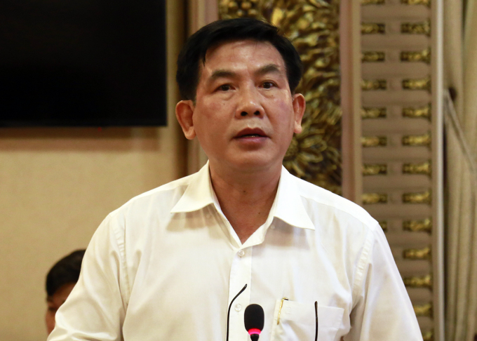 ông Lương Minh Phúc - Giám đốc Ban Quản lý dự án đầu tư xây dựng các công trình giao thông TP.HCM