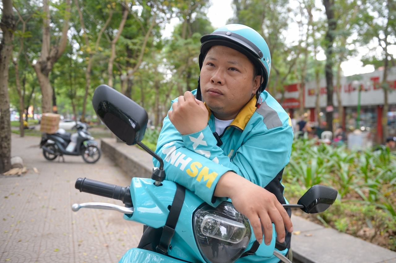 Anh Nguyễn Tài, tài xế công nghệ của Xanh SM.