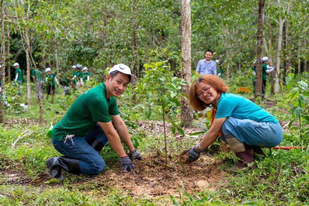 Chương trình 'Trồng và Giám sát rừng cộng đồng' được Gaia thực hiện từ năm 2018 - Ảnh: VGP/Lê Nguyễn