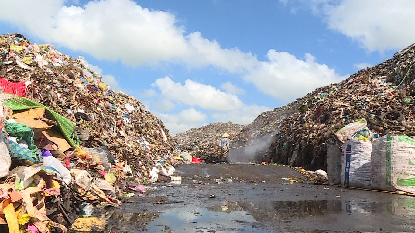Xử lý rác thải đang là vấn đề đang được quan tâm tại ĐBSCL
