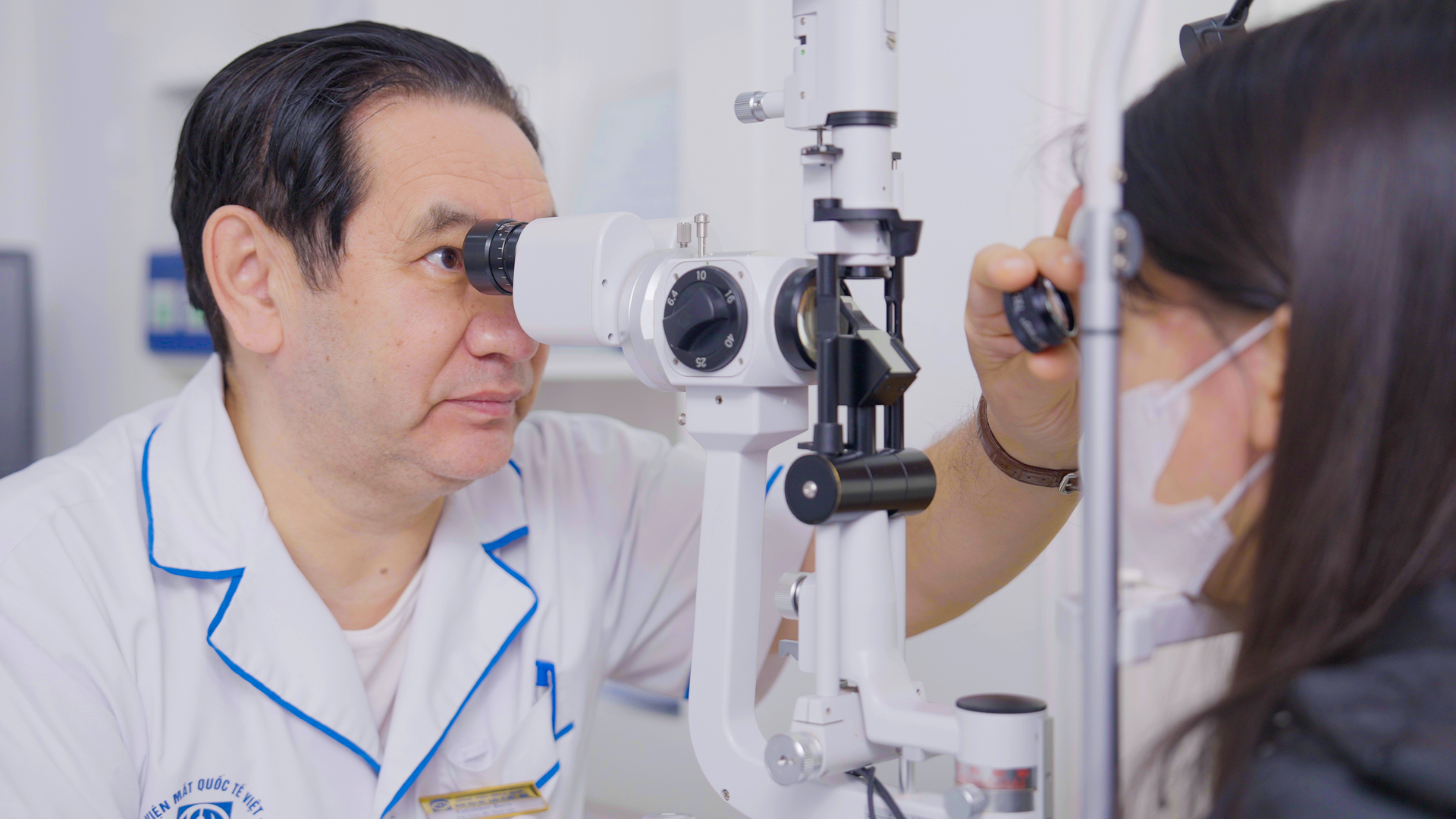 Bệnh viện Mắt quốc tế Việt - Nga có quy trình thăm khám chuyên sâu với 6 bước
