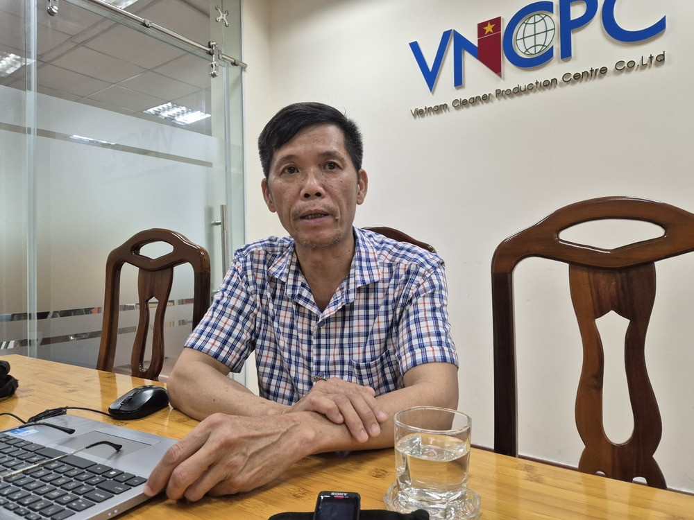 Ông Đinh Mạnh Thắng, chuyên gia cao cấp, công ty TNHH Trung tâm sản xuất sạch hơn, Đại học Bách khoa HN