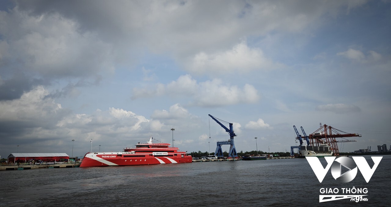Hải trình TP.HCM - Côn Đảo sẽ được thực hiện bởi siêu tàu cao tốc Thăng Long với sức chứa 1017 hành khách