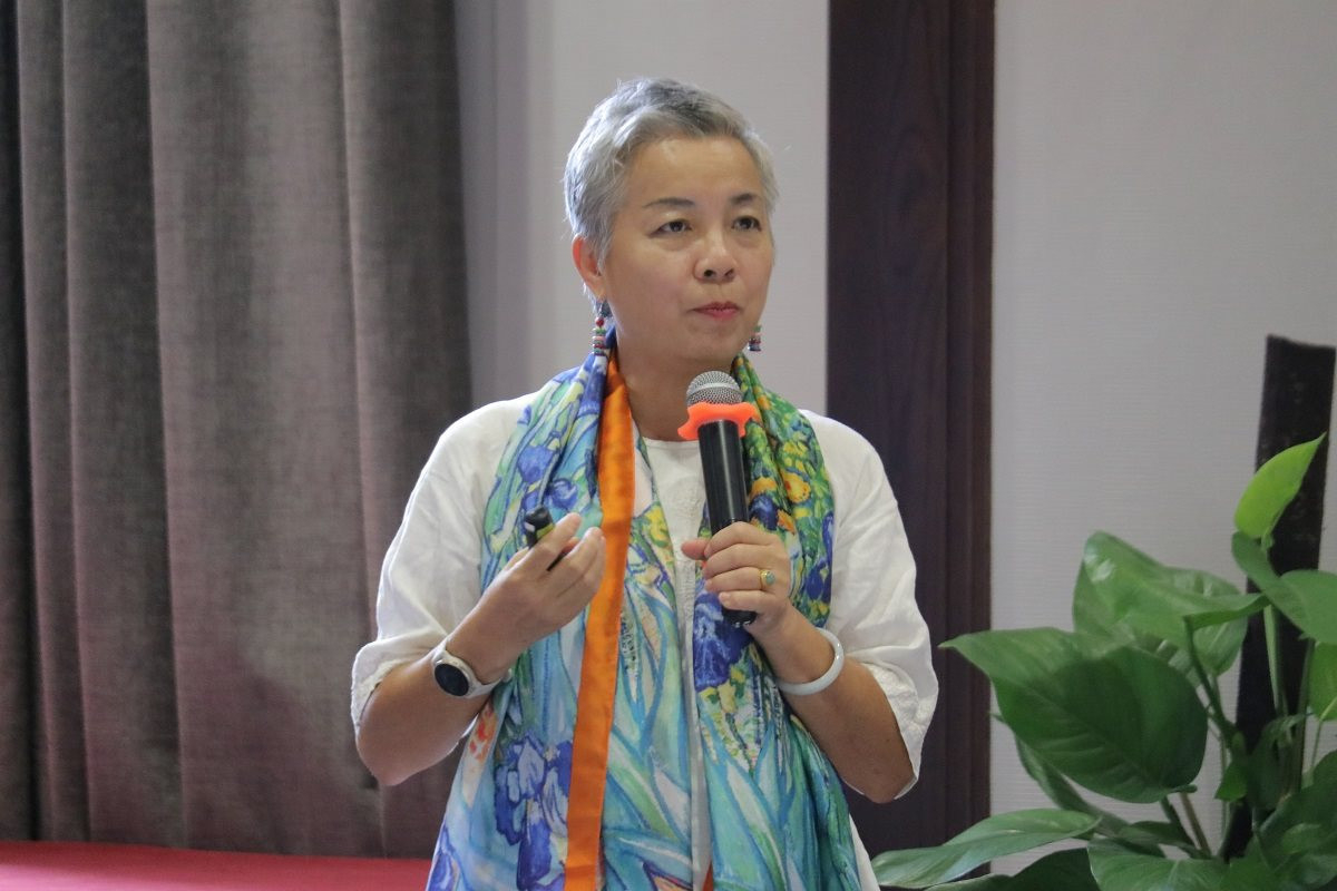 Bà Nguyễn Vân Anh, Giám đốc Trung tâm nghiên cứu ứng dụng khoa học về giới - gia đình - phụ nữ và trẻ em vị thành niên (CSAGA). Ảnh: Congly.vn