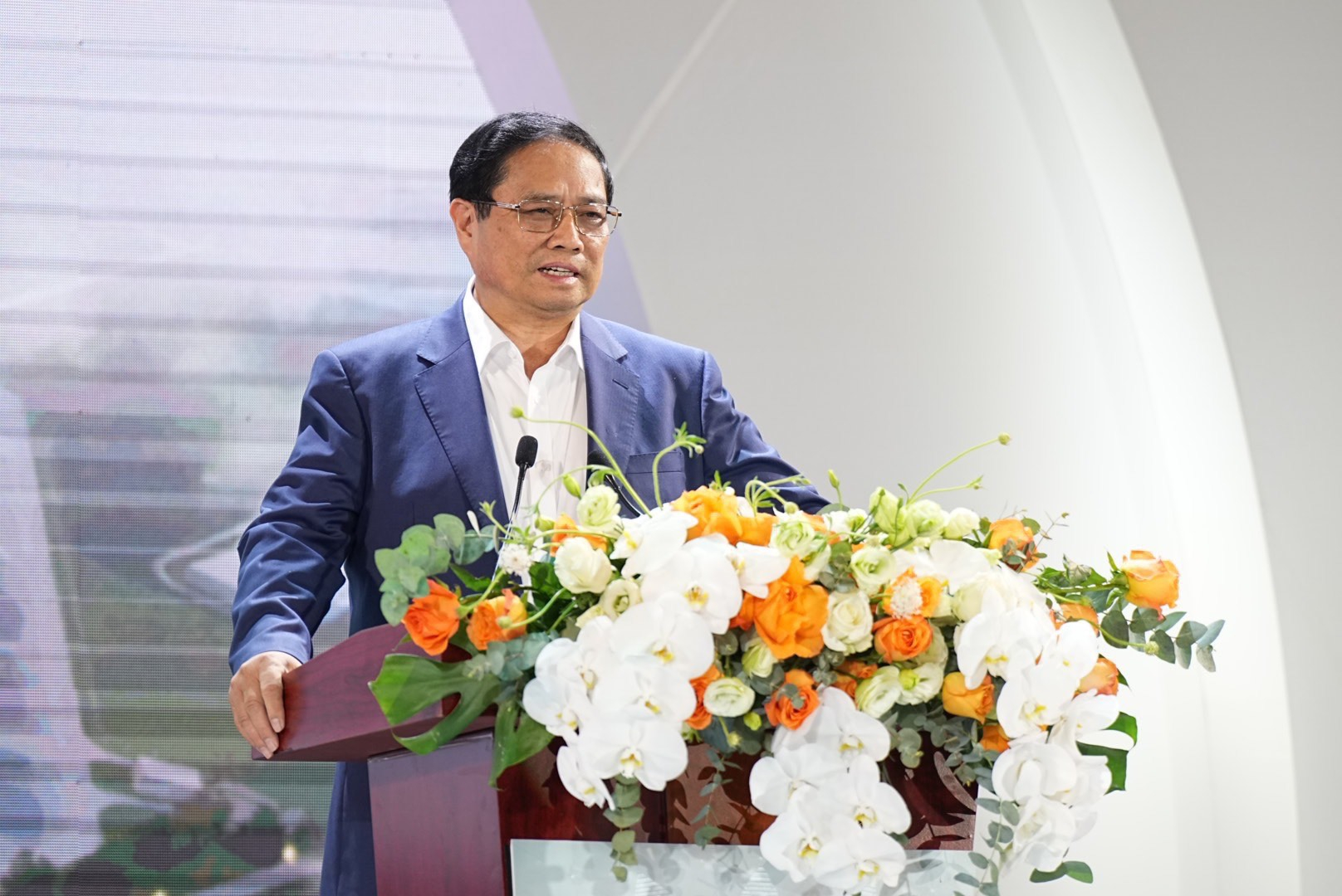 Thủ tướng Chính phủ Phạm Minh Chính tham dự lễ ký kết hợp đồng cấp tín dụng tài trợ