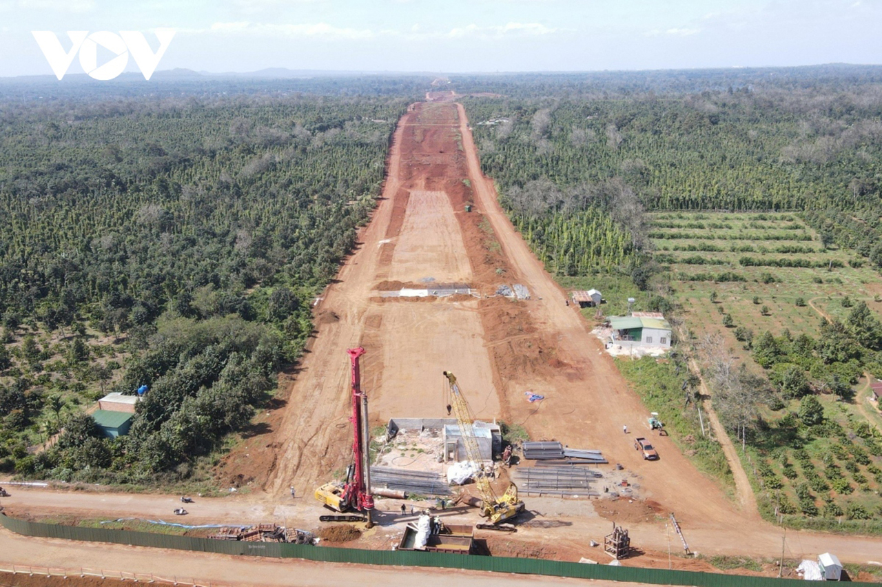 Dự án cao tốc Khánh Hòa - Buôn Ma Thuột có chiều dài khoảng 117,5 km nối tỉnh Khánh Hòa – Đắk Lắk (Ảnh: VOV)