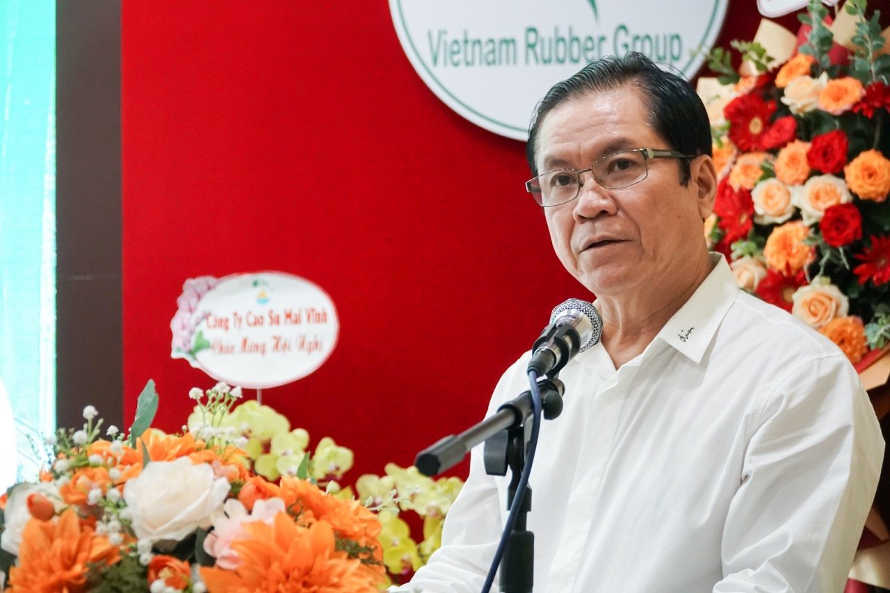 Ông Lê Thanh Hưng - Tổng giám đốc VRG phát biểu tại Hội nghị