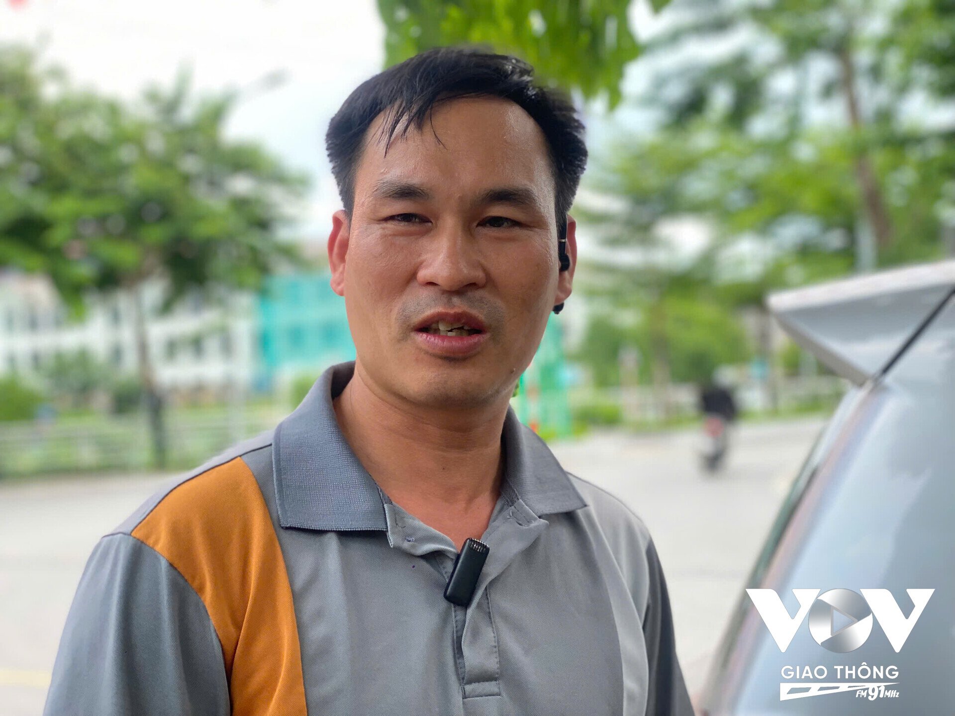 Anh Nguyễn Cao Trí, tài xế taxi sống tại Quận Hoàng Mai, Hà Nội