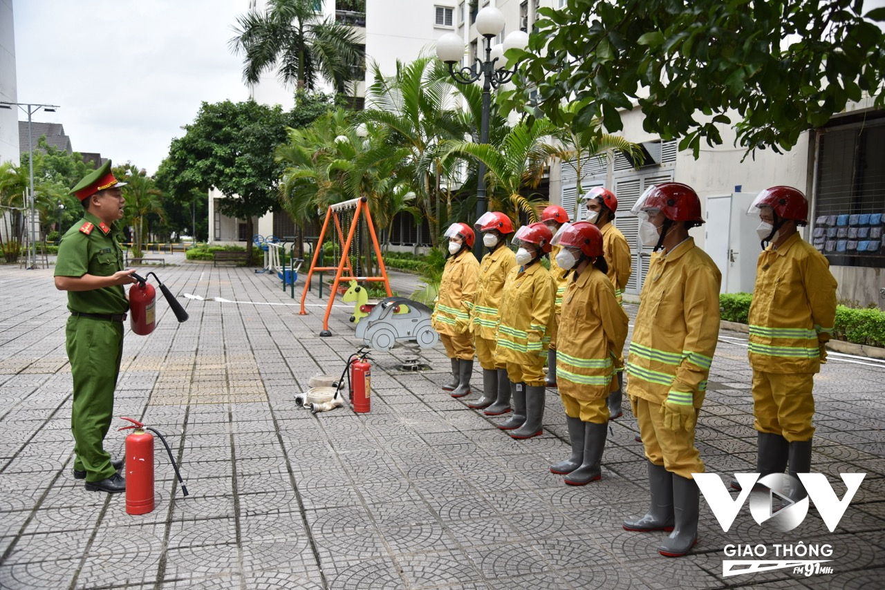 Lực lượng PCCC cơ sở đóng vai trò quan trọng nhằm phát huy hiệu quả phương châm “4 tại chỗ” trong công tác PCCC