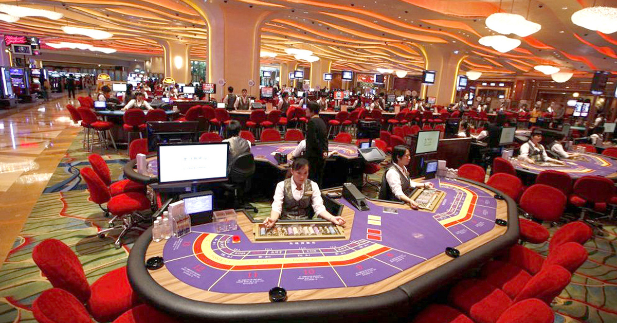 Bên trong casino Phú Quốc - Ảnh: T.T.