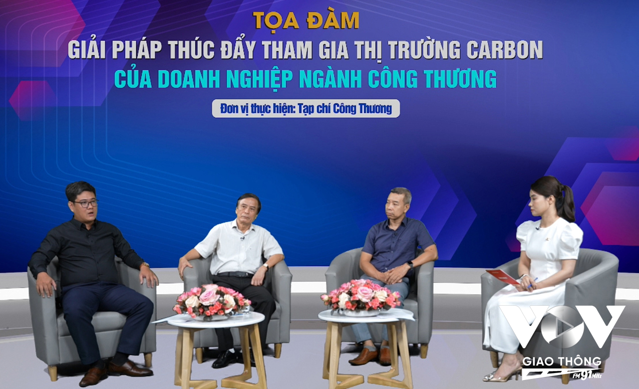 Tọa đàm “Giải pháp thúc đẩy tham gia thị trường carbon của doanh nghiệp ngành Công Thương” ngày 4/9