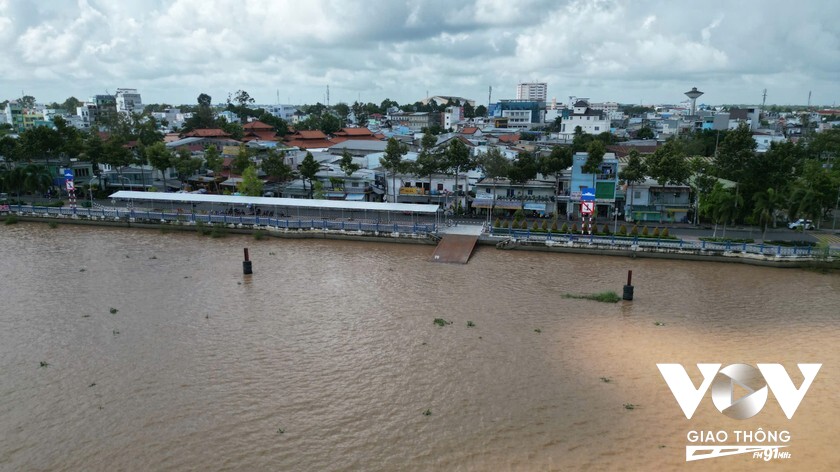 Bến phà An Bình sẽ được dời về vị trí mới