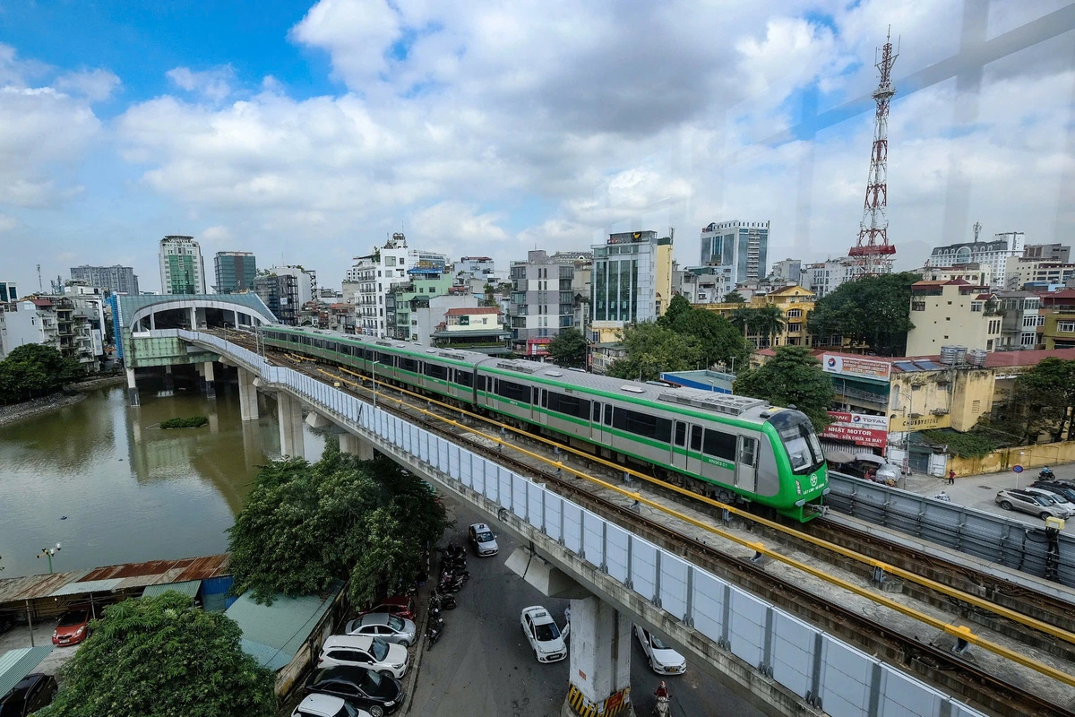 Tàu điện Cát Linh - Hà Đông gặp sự cố tối 17/9 - Ảnh minh họa: NAM TRẦN