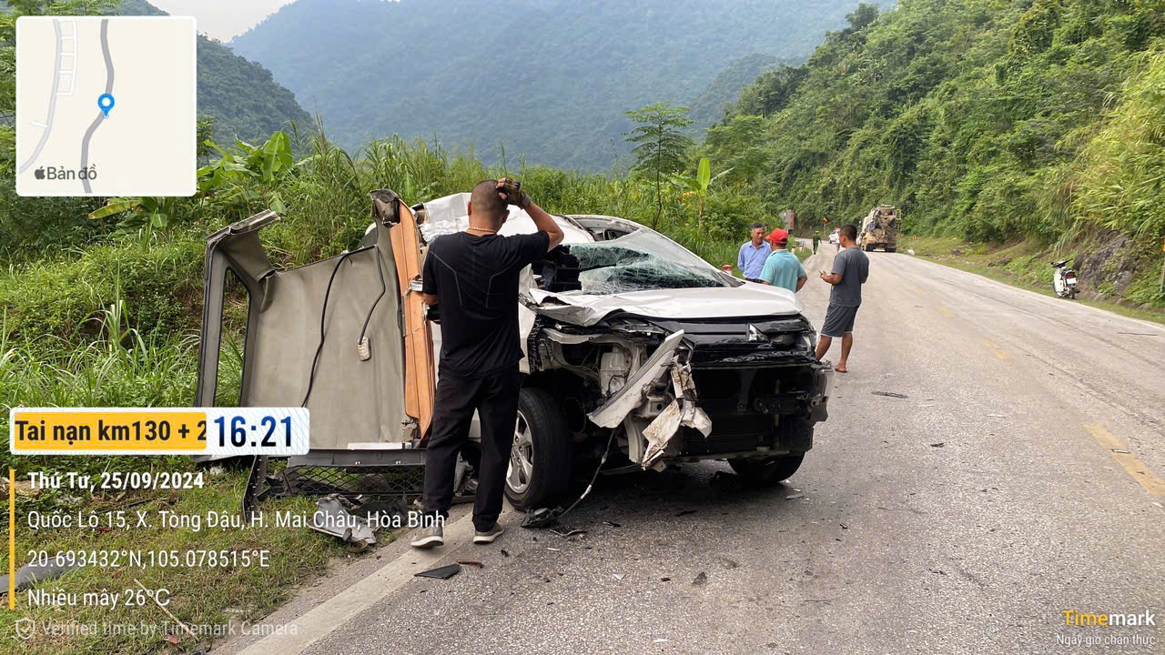 Nguyên nhân ban đầu vụ va chạm liên hoàn được xác định là do xe đầu kéo mất phanh đâm vào đuôi xe tải 29C-095.80 đâm tiếp vào xe 15K-015.56 đâm tiếp vào xe 89C-295.28.