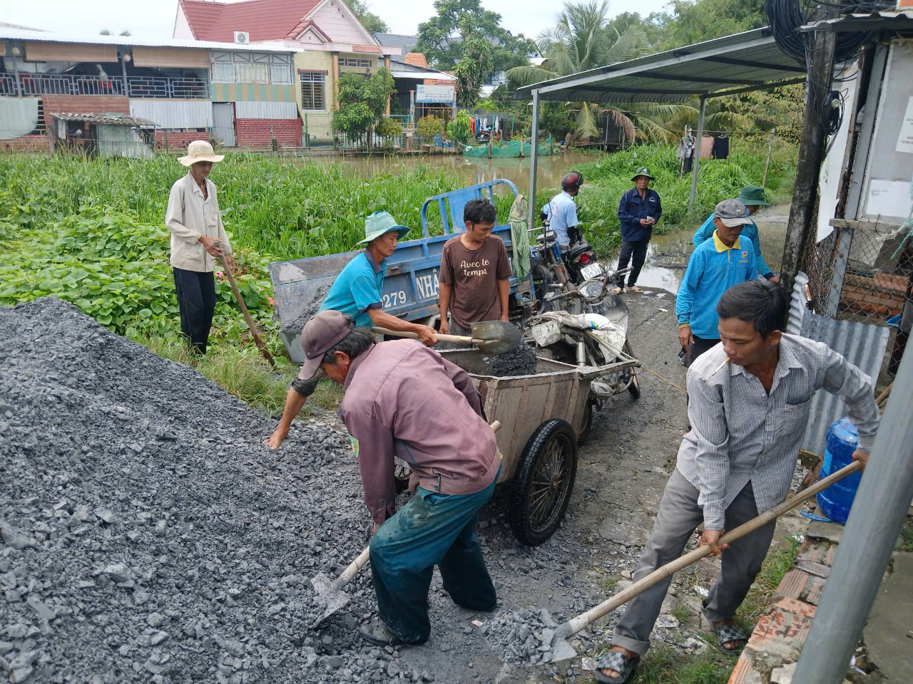 Dù làm thiện nguyện nhưng mọi người đều nhiệt huyết, tận tâm.