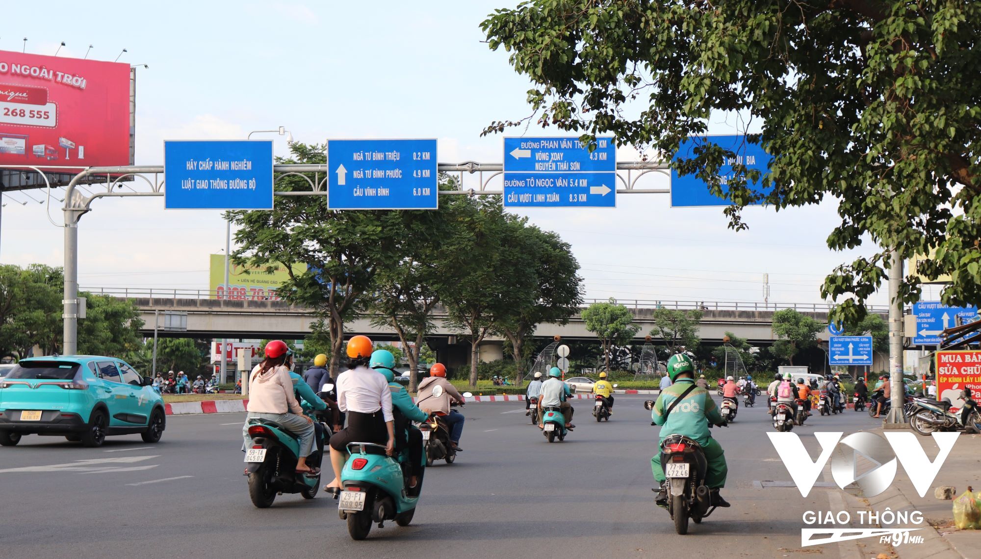 Quốc lộ 13 đoạn giao với đại lộ Phạm Văn Đồng hướng về Bình Dương, TP.HCM sẽ chi gần 20.000 tỷ đồng để mở rộng con đường lên 53-60m.