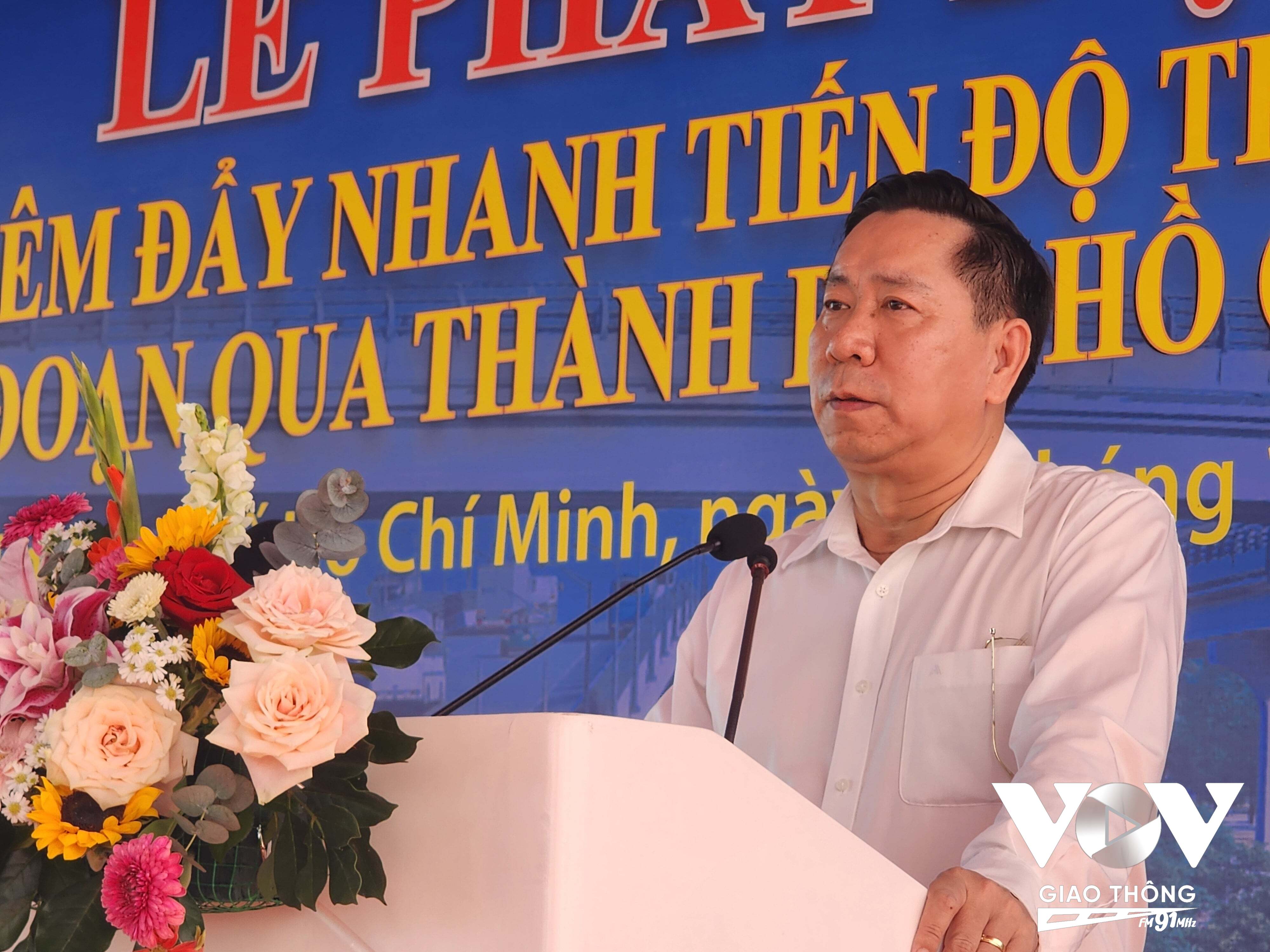 Ông Lê Ngọc Hùng - Phó Giám đốc Ban Quản lý Dự án Đầu tư Xây dựng các công trình giao thông.