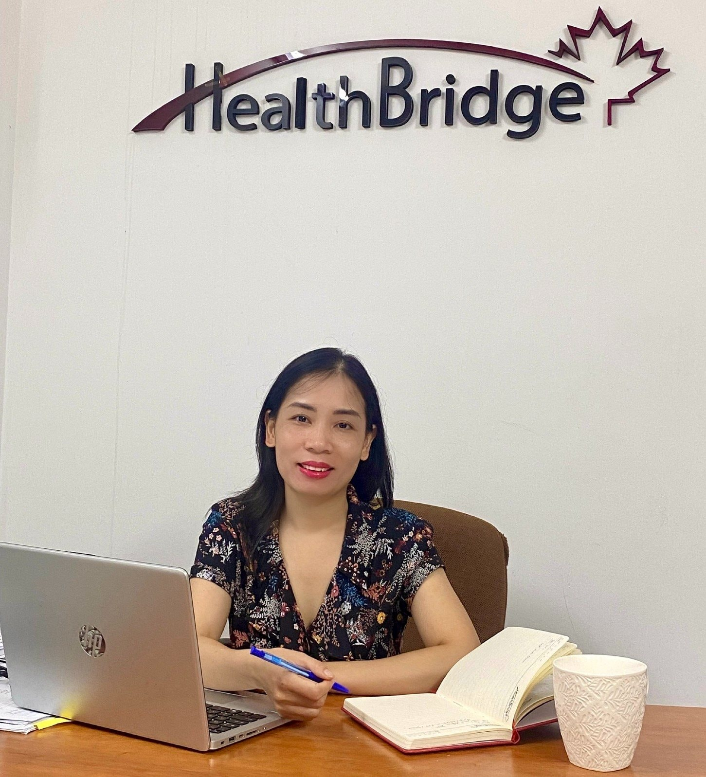 Bà Nguyễn Hạnh Nguyên, thuộc Tổ chức HealthBridge Canada