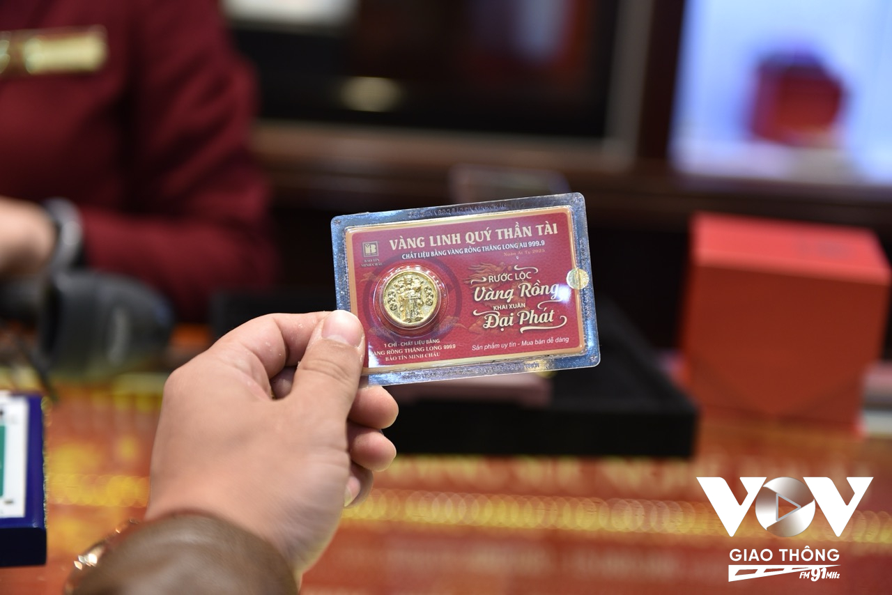Nhiều sản phẩm vàng năm nay được bán ra để thu hút khách hàng