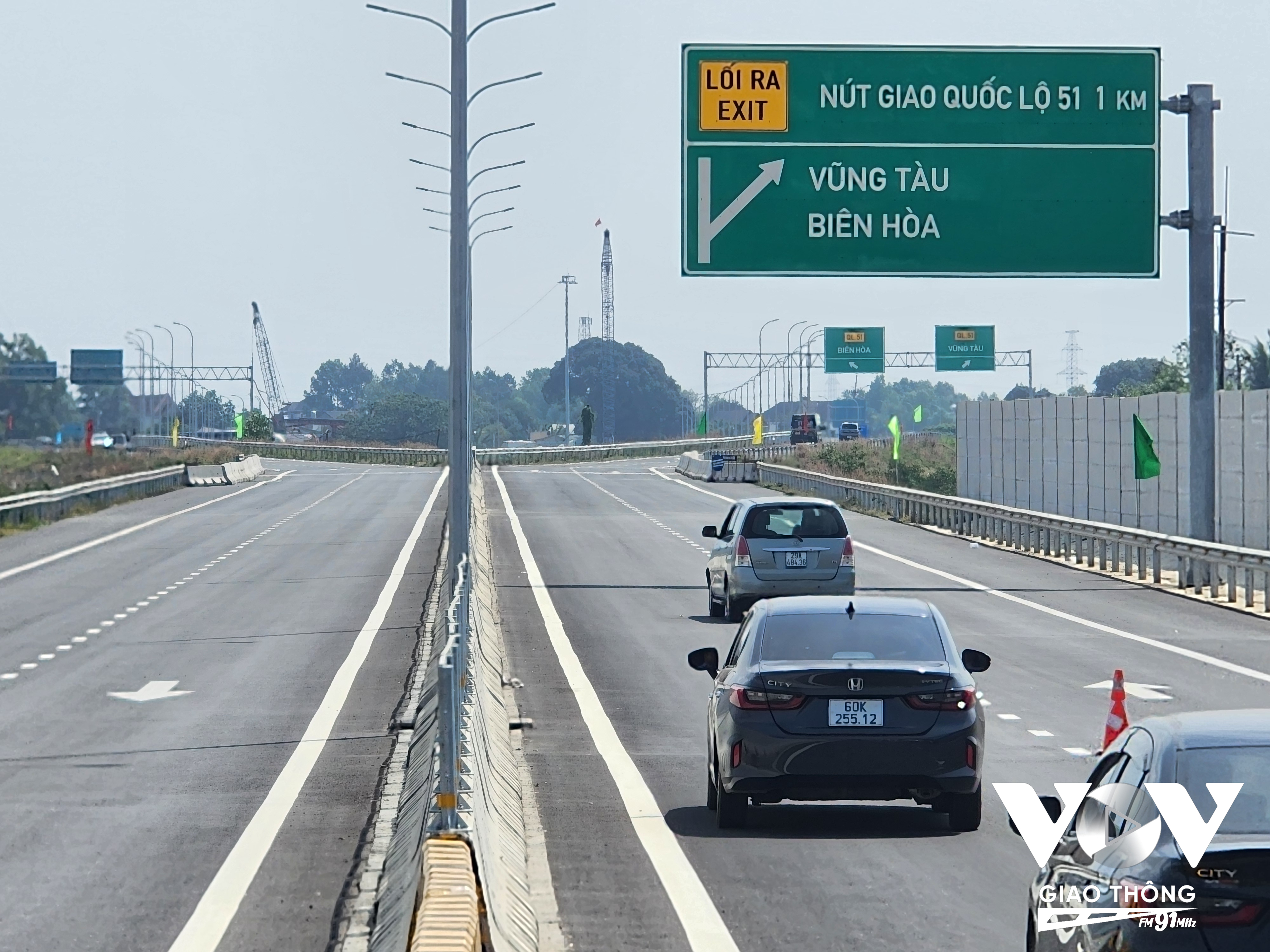 Thông xe đoạn từ nút giao đường vào cảng Phước An đến Quốc lộ 51 (tỉnh Đồng Nai), dài 7 km.