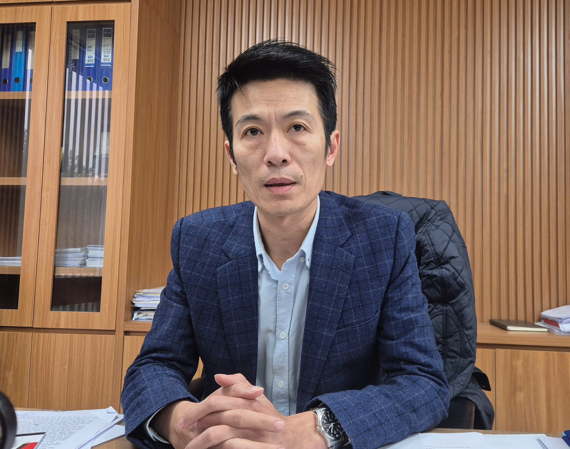 Ông Vũ Hoài Nam, Phó trưởng Phòng Quản lý đô thị, UBND quận Hoàn Kiếm.