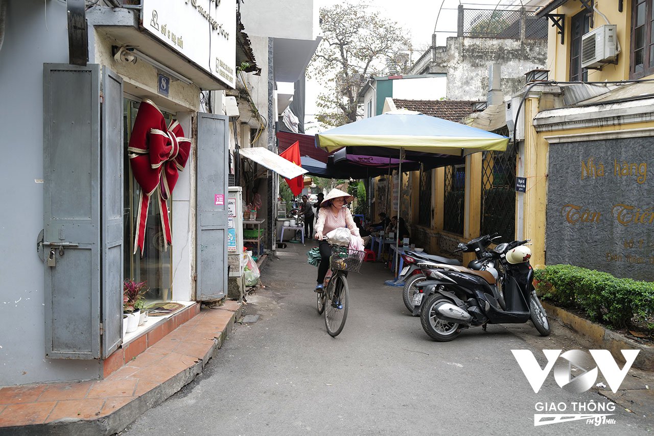 Đường xóm rất sạch sẽ