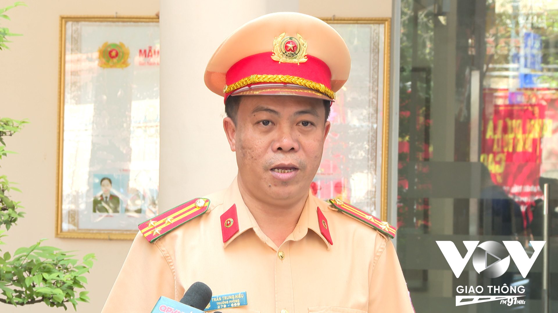 Thượng tá Trần Trung Hiếu – Trưởng phòng Cảnh sát Giao thông (Công an TP.HCM).