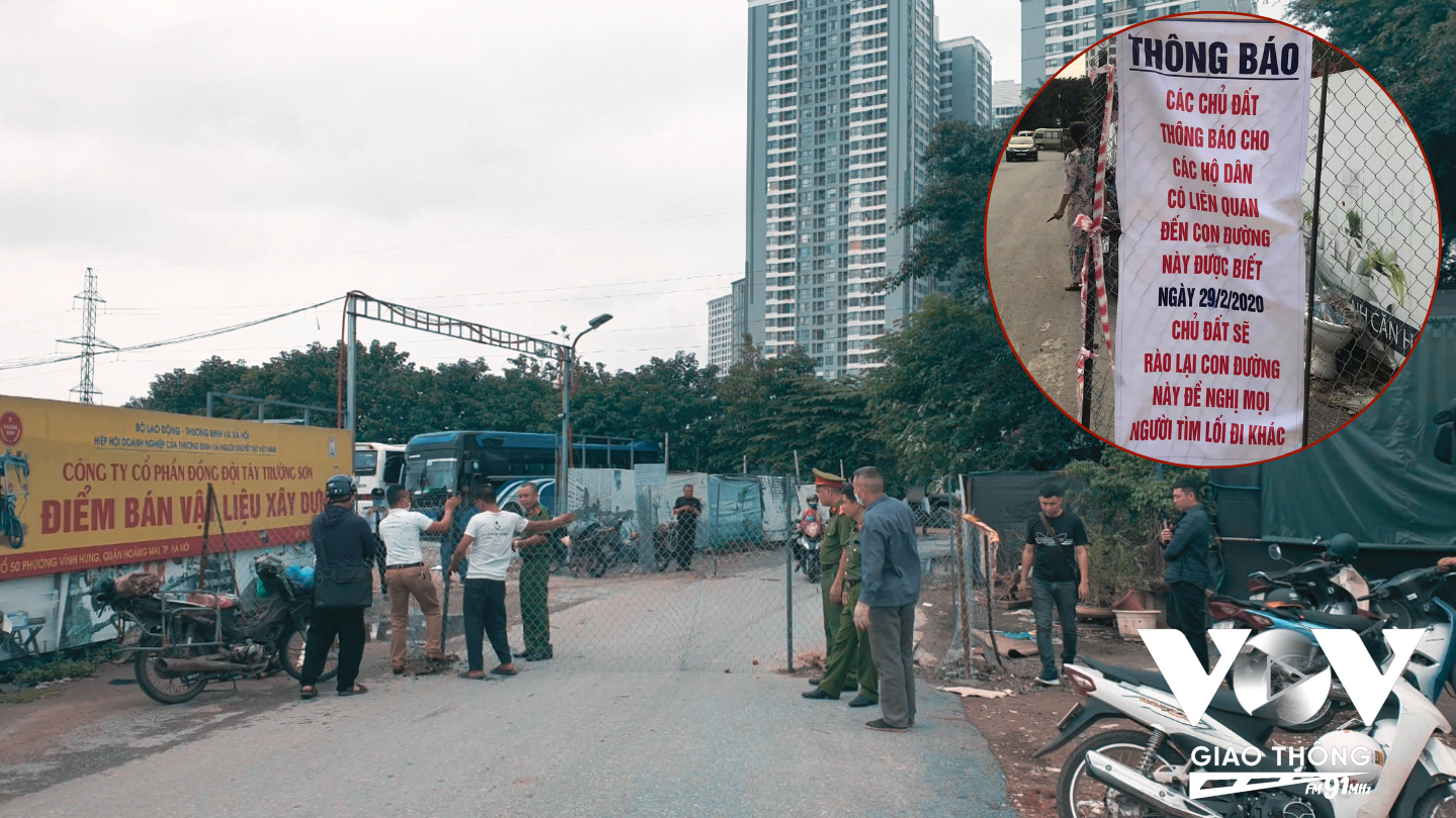 Trong quá khứ, chủ đất cho thuê đường từng chặn barie không cho cư dân đi. Nếu dự án mở đường tiếp tục chậm trễ, một ngày chủ đất cảm thấy khó ở, cư dân Sunshine Garden lại chẳng biết... đi đường nào
