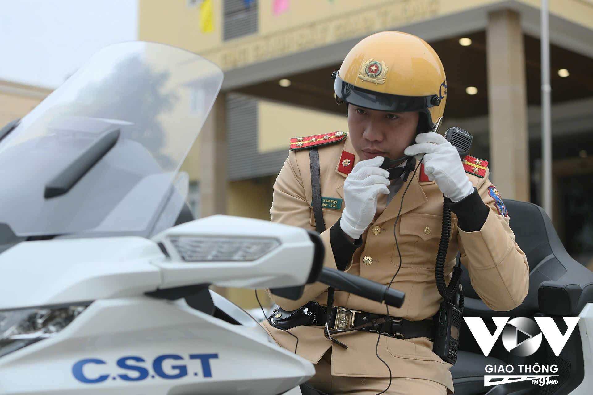 Dàn siêu mô tô Honda Goldwing 1.800 phân khối được Bộ Công an cấp cho Cục CSGT và Công an các địa phương sử dụng phục vụ công tác tuần tra dẫn đoàn và triển khai nhiệm vụ đặc biệt