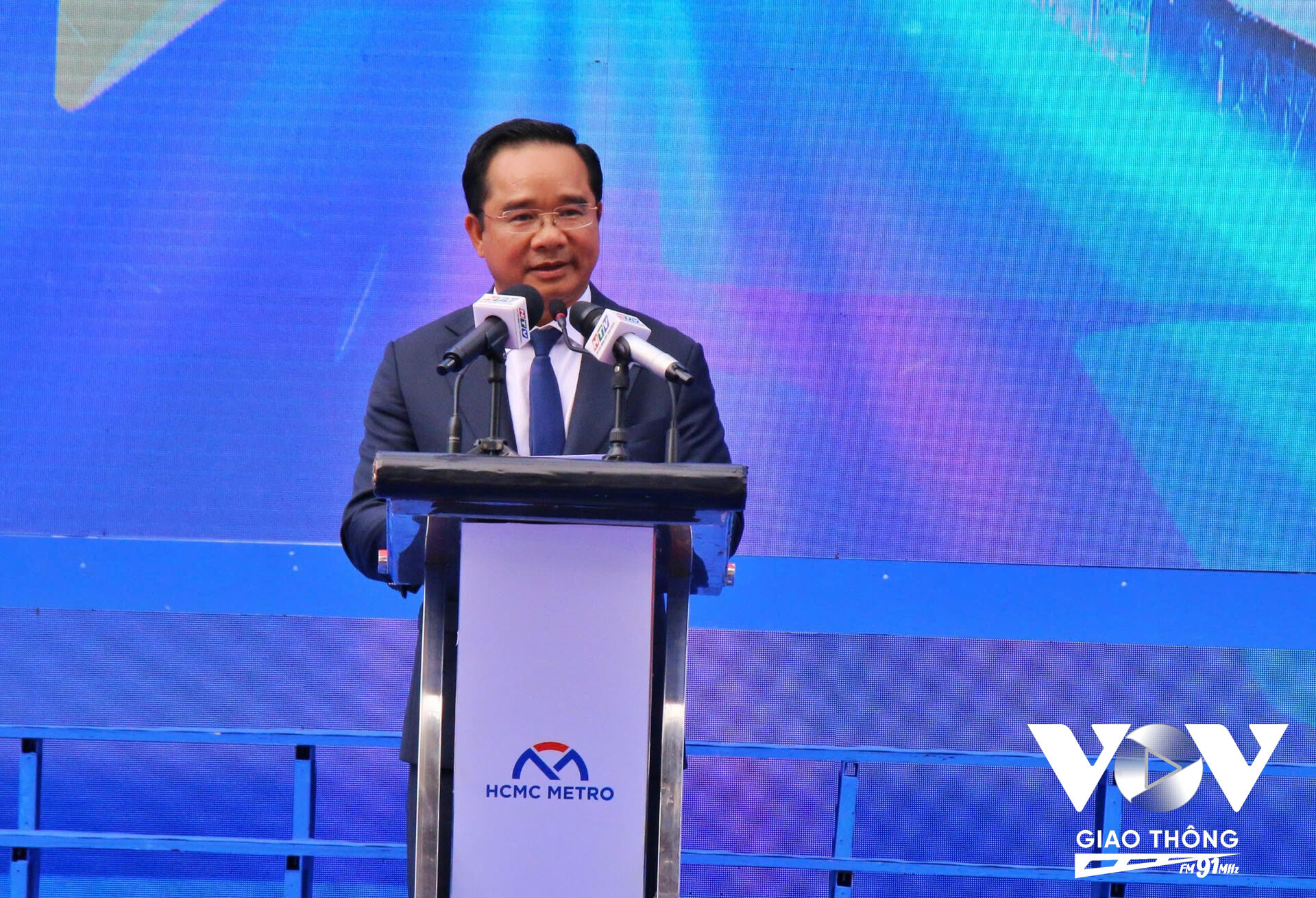 Tại buổi lễ, chủ tịch UBND TP.HCM Nguyễn Văn Được nhấn mạnh, lễ khánh thành tuyến Metro số 1 (Bến Thành - Suối Tiên) không chỉ là niềm vui, niềm tự hào của Thành phố mà còn là sự khởi nguồn một chương mới trên hành trình phát triển giao thông đô thị hiện đại. Đồng thời, lãnh đạo Thành phố cũng bày tỏ sự tri ân sâu sắc đến Chính phủ, Lãnh đạo các cấp, doanh nghiệp, nhân dân Nhật Bản; Lãnh đạo Đảng, Nhà nước; Lãnh đạo các bộ, ban, ngành trung ương; Lãnh đạo và các cán bộ, chuyên viên các Sở ngành, địa phương của Thành phố và tập thể cán bộ, công nhân viên Ban Quản lý Đường sắt đô thị và Công ty TNHH Một thành viên Đường sắt đô thị số 1 đã góp sức hoàn thành và đưa dự án vào vận hành thương mại thành công.