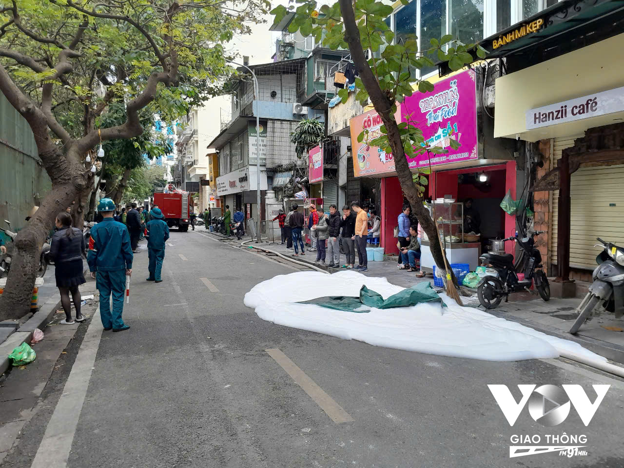 Vụ việc may mắn không để lại thương vong về người