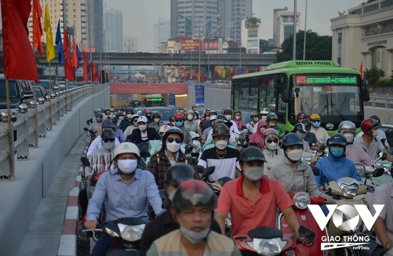 Khu vực nút giao Tố Hữu - Lê Văn Lương - Khuất Duy Tiến sẽ được triển khai thí điểm điều chỉnh giao thông từ ngày 12/4 - Ảnh minh họa