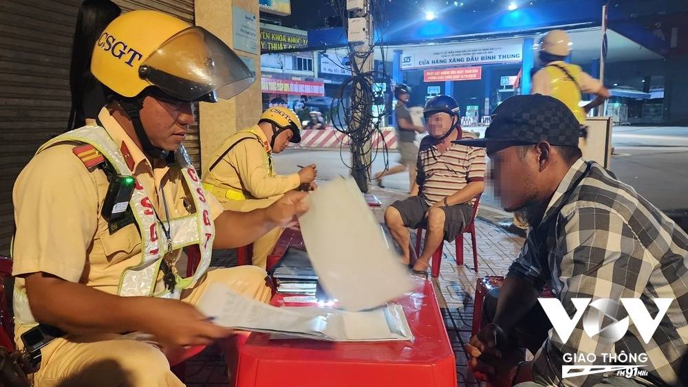 Trong quý I năm 2025, lực lượng CSGT Công an Thành phố Hồ Chí Minh đã lập biên bản xử lý 39.814 trường hợp vi phạm quy định về nồng độ cồn