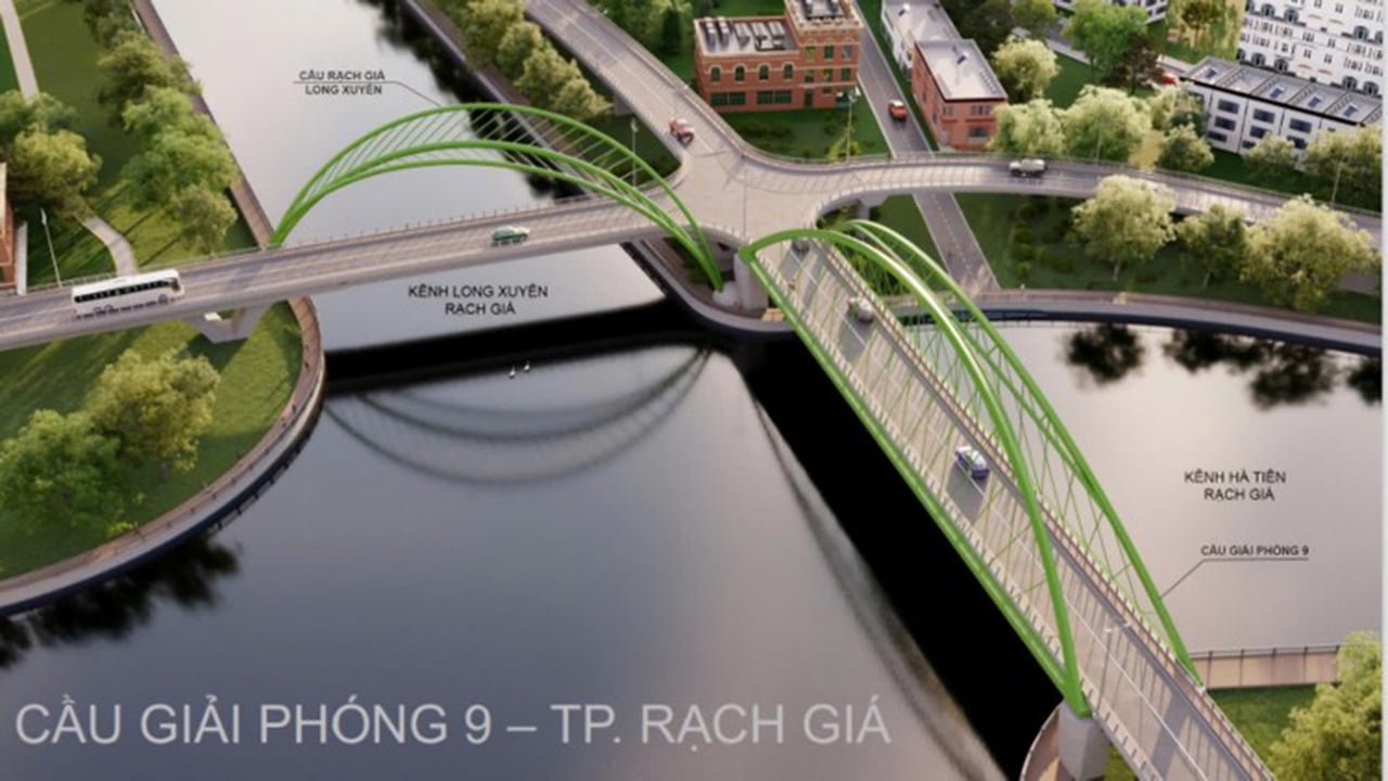 Dự án cầu Giải phóng 9 trong tương lai