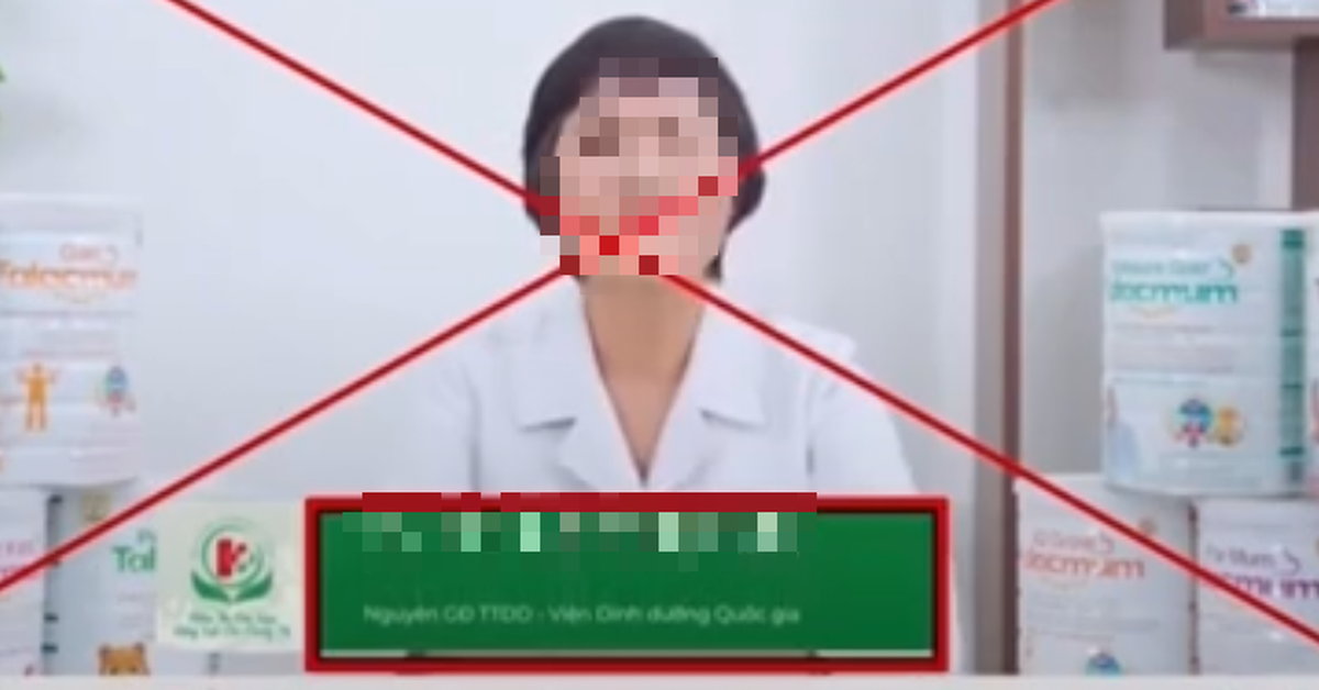 Công ty sữa giả sử dụng hình ảnh bác sĩ để quảng cáo