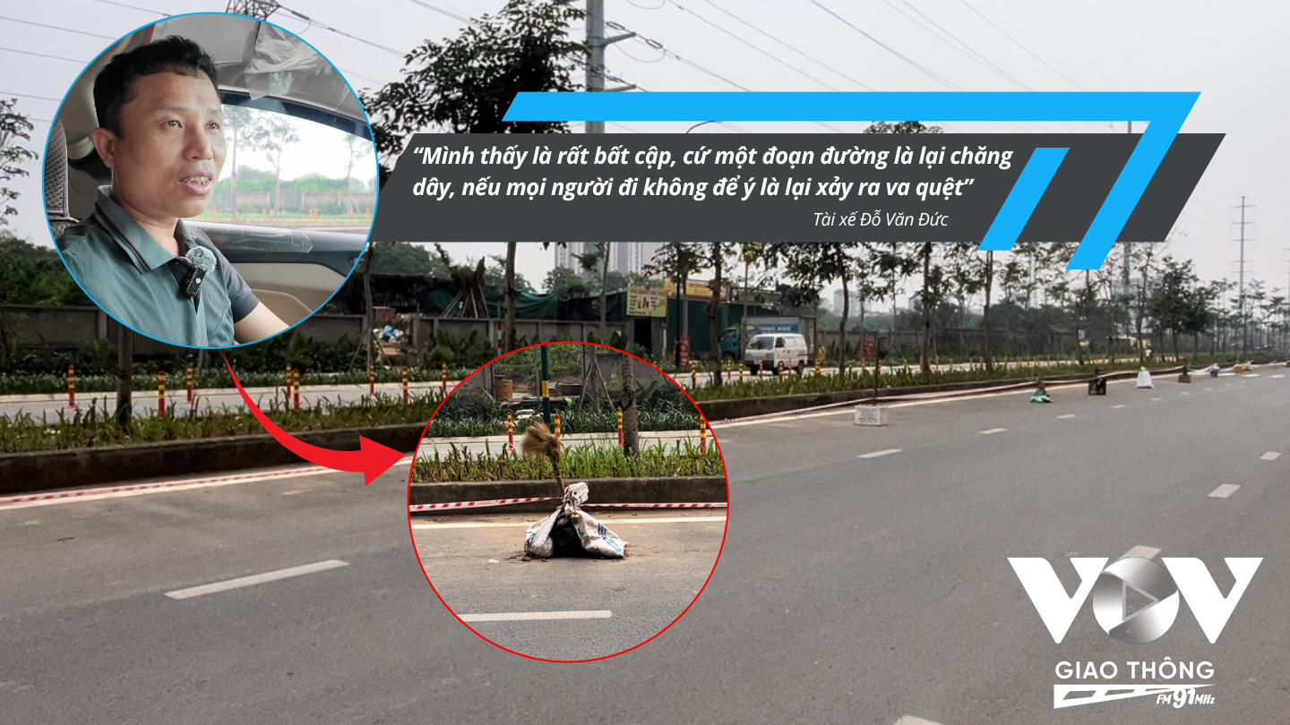 Việc chưa kết nối thông suốt giao thông dẫn đến những giải pháp tình thế về tổ chức giao thông.