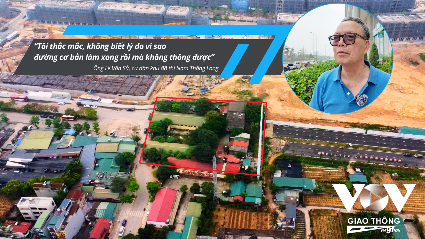 Cư dân khu đô thị Ciputra mong mỏi không phải đi lòng vòng, giao thông cả khu vực vành đai 2, vành đai 3 được khơi thông nếu 50m còn lại được sớm bàn giao mặt bằng.
