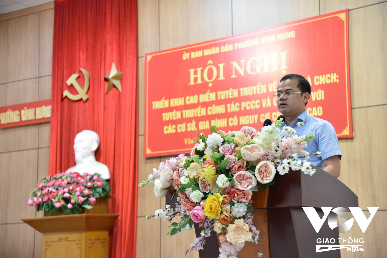 Đồng chí Ngô Mạnh Cường - Chủ tịch UBND phường Vĩnh Hưng